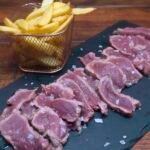 Lingote de ternera madurada a la brasa